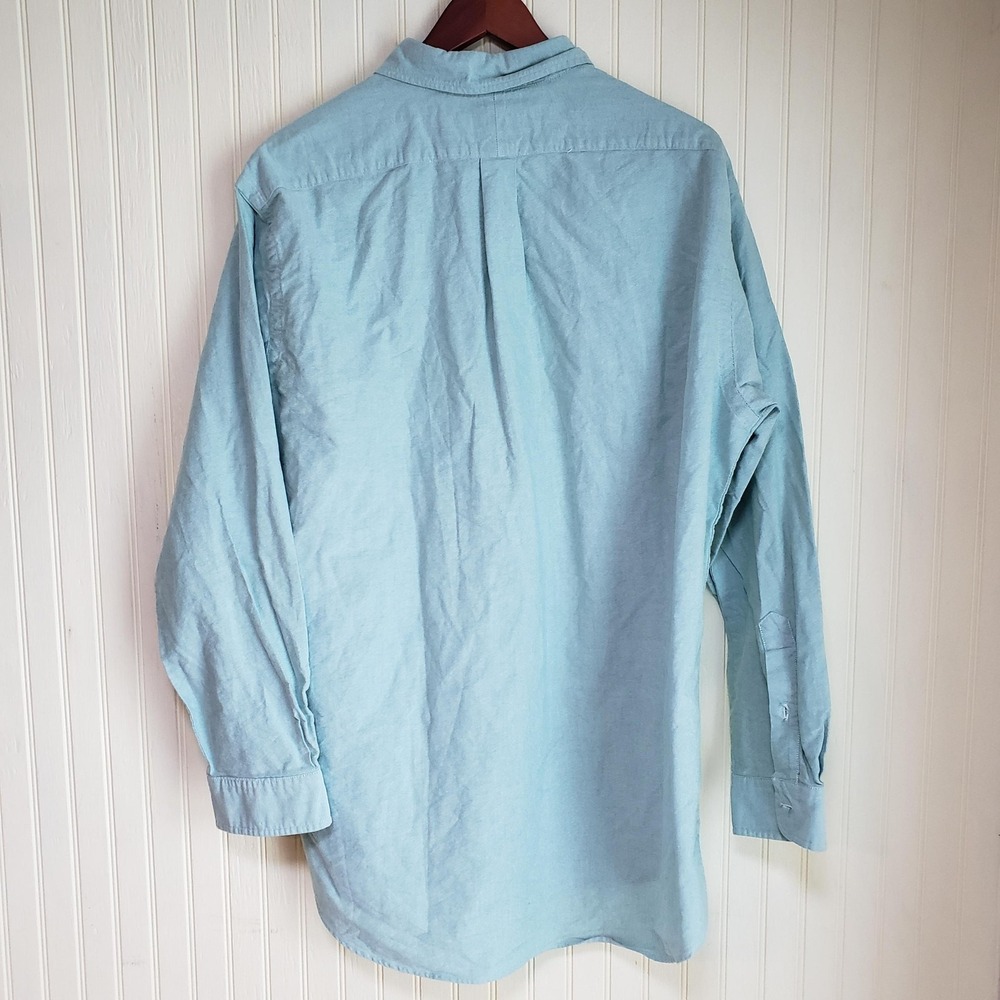 Ralph Lauren Shirt Mens 2XL Green Long Sleeve Button Down Classic Fit Casual - Picture 3 of 7